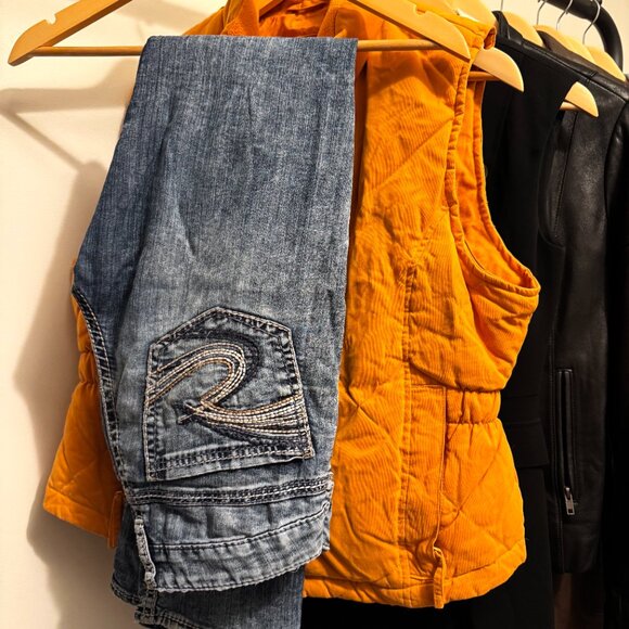 Silver Jeans Berkley | Ultra Low Rise Slim Bootcut | Size 27/34 | Y2K Vibes GUC - Picture 1 of 11